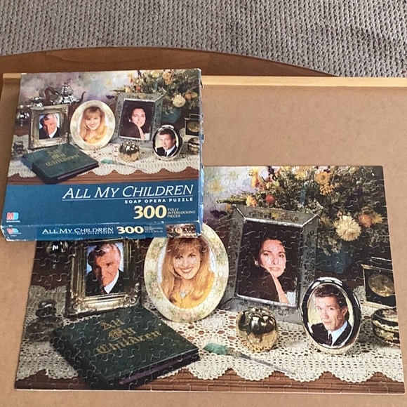 All My Children 300 Piece Vintage Puzzle ~ Complete - Picture 1 of 14